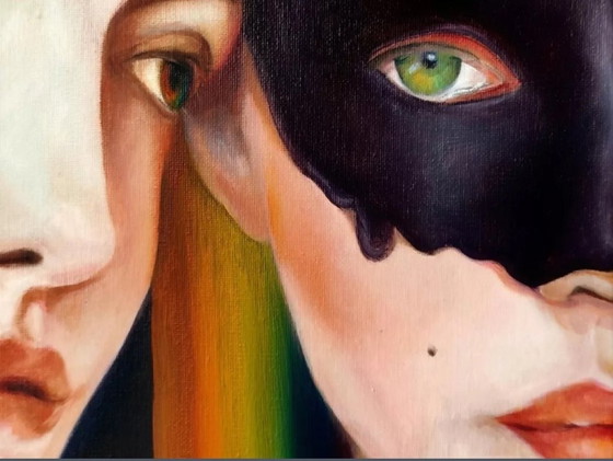 Veronica CICCARESE - L'Emozione - Artist's Painting – Paintings & Drawings, Canvas (photo 7 of 11)