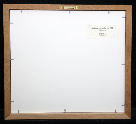 Image 1 of Teuber, Hermann - Andante con moto - Acquaforte - incorniciata - firmata a mano