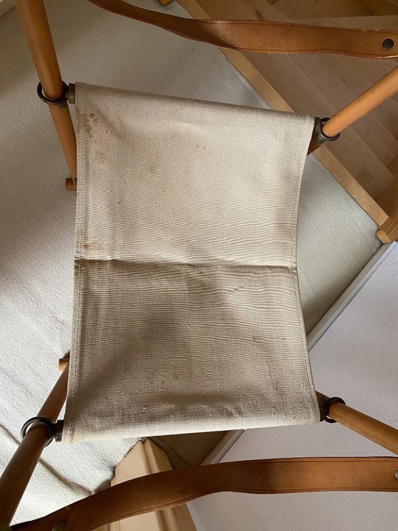 Image 1 of 4 chaises pliantes Mogens Koch Cado Safari MK16 - Design danois