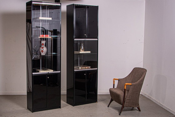 Image 1 of Set di librerie Olinto disegnate da Kazuhide Takahama per B&B Italia circa. 1980