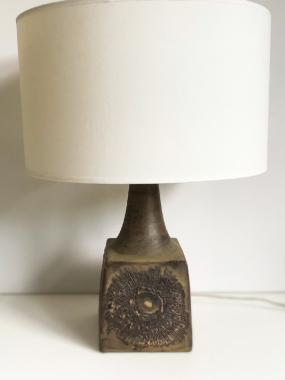 Image 1 of Bjørn Dänische Keramik Lampe 1960s