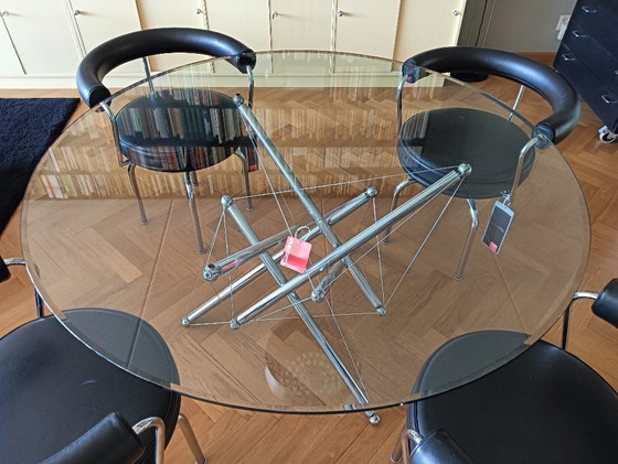 Image 1 of Le Corbusier Cassina dining room set