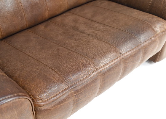 Image 1 of Canapé deux places De Sede DS44 en cuir de buffle - Suisse, années 1970