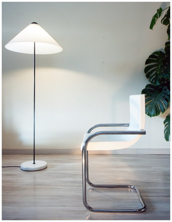 Image 1 of Sedia Space Age, anni '70, GAUTIER, cromata e resina