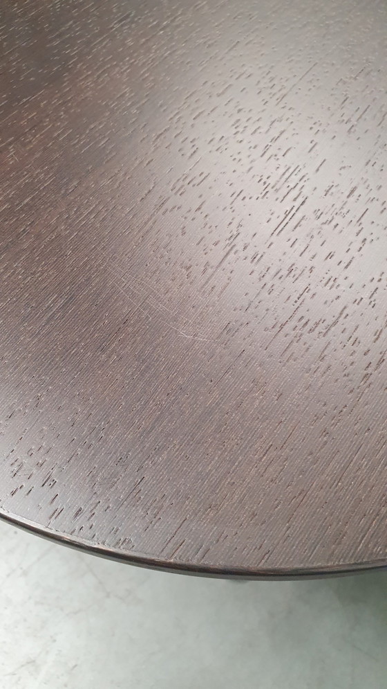 Image 1 of Tavolino di design Kei BULO, impiallacciato in rovere marrone scuro