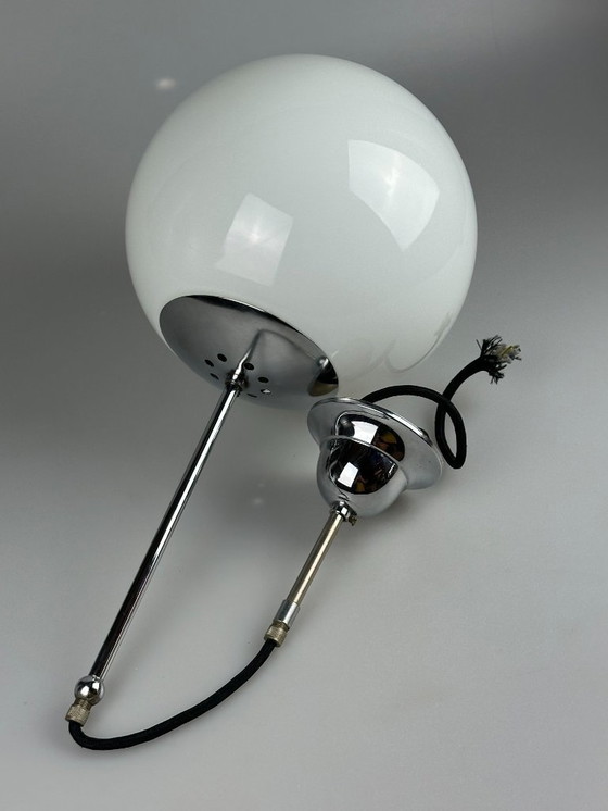 Image 1 of 60s 70s lamp ball lamp hanging lamp glass ceiling lamp space age design