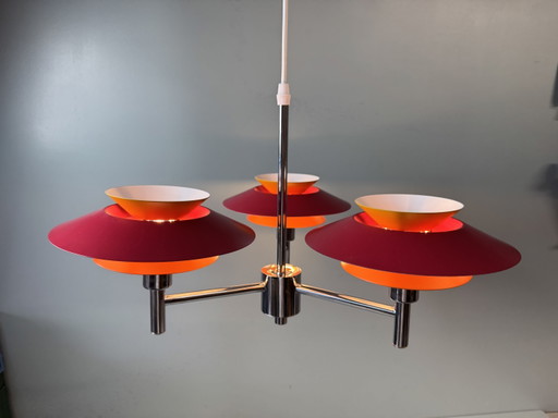 Bunte dänische Design Pendelleuchte - Vintage Skandinavisch – hanglampen, Metal