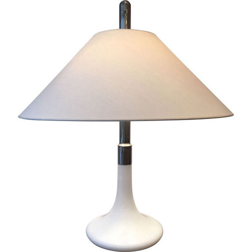 Vintage lamp model "ML3" in glass and metal by Ingo Maurer, Germany 1970