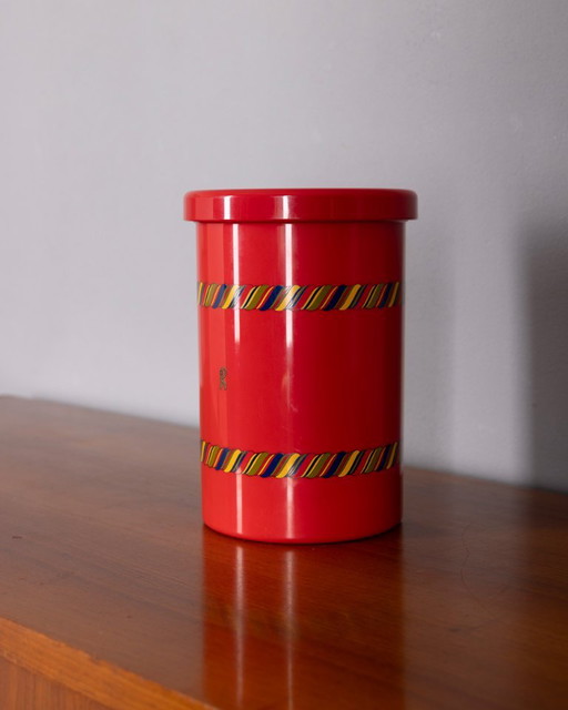 Portabotellas térmico Carrara Matta vintage de Roberta Di Camerino, años 80 – glazen karaffen, Plastic (photo 2 of 7)