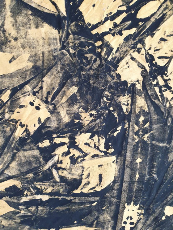 Jürgen Angeler - Golden 3D Cross – Paintings & Drawings, Canvas (photo 11 of 22)
