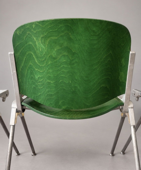3x Vintage Agorà Chairs — Paolo Favaretto – Dining chairs, Aluminium, Metal (photo 12 of 15)