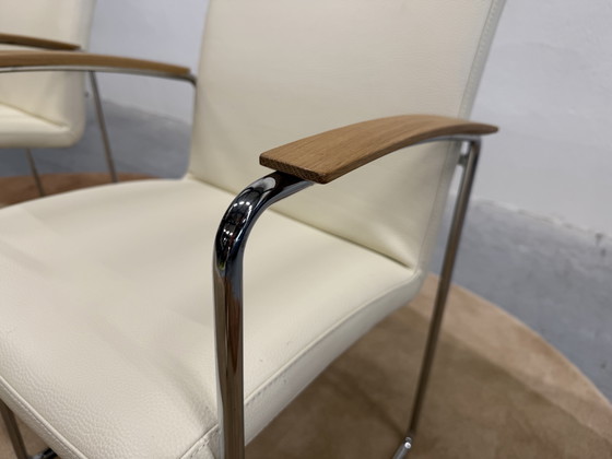 Image 1 of 2 Leolux Talos dining chairs Senso leather