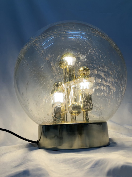 Image 1 of Lampe de table Doria Big Ball, lampe de design vintage de haute qualité !