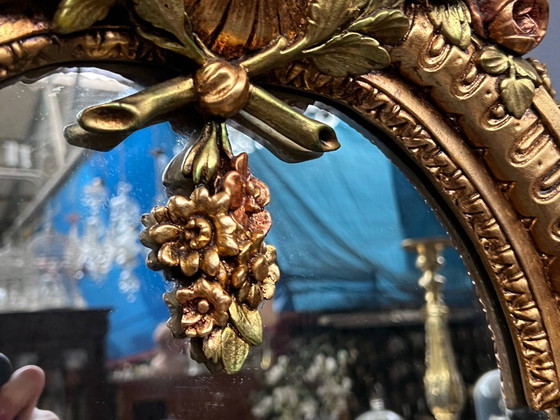 Vincenzo Fancelli – Franklin Mint. Miroir de créateur de style Louis XIV. (photo 4 of 9)