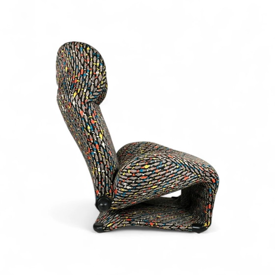 Sedia Wink di Toshiyuki Kita per Cassina con tessuto Gaetane Pesce, Modello 111 Wink Lounge Chair – Poltrone (photo 2 of 4)