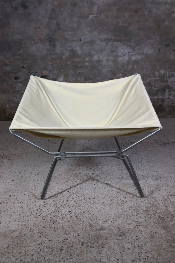 Image 1 of AP-14 – “Anneau” loungestoelen – Set van 2 – Pierre Paulin – A. Polak – Nederland / Frankrijk – jaren 1950