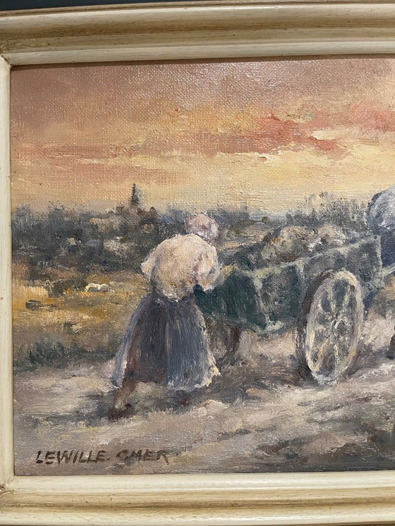 Image 1 of Olieverfschilderij van Omer Lewille