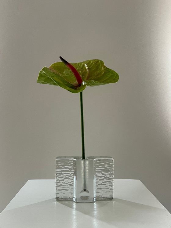 Vaso soliflore vintage Walther – Vasi, Glass (photo 3 of 5)