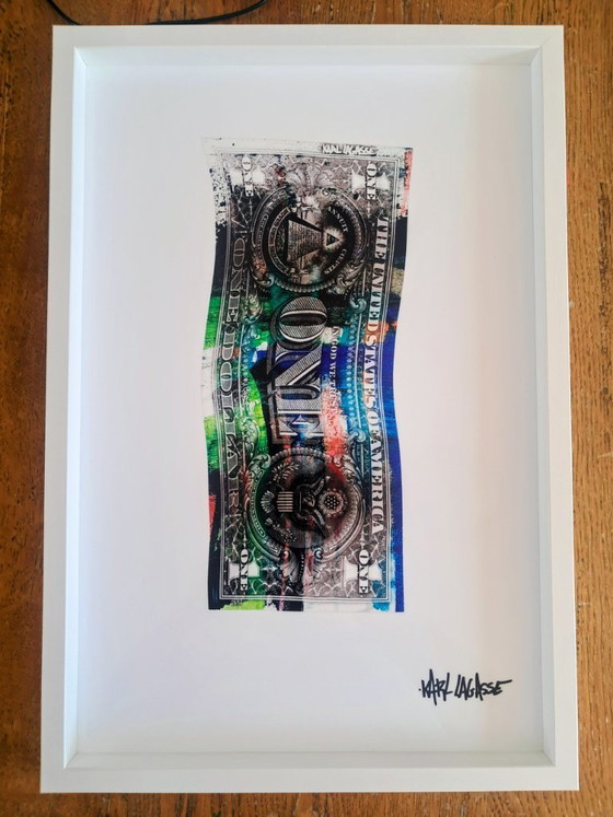 Image 1 of Karl LAGASSE - New Art Dollar 37 - Sérigraphie d'Artiste