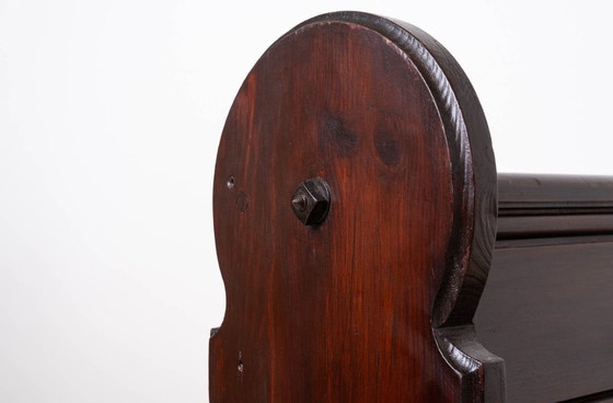 Image 1 of Panca da chiesa d'epoca, XX secolo