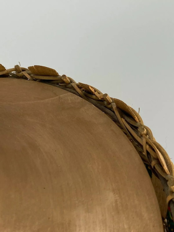 Image 1 of Lámpara de techo de los años 60 y 70, lámpara colgante de cristal Doria, diseño de la era espacial.