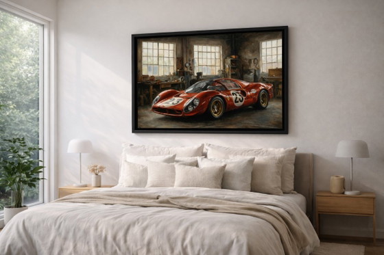 Ferrari 330 P4 #23 – Sieger 24h Daytona 1967 – Kunstdrucke, Paper (photo 3 of 5)