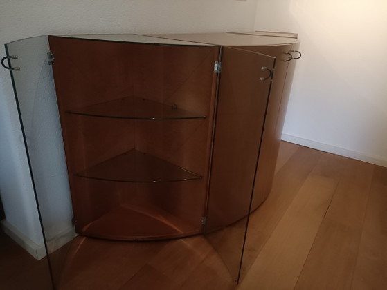 Modular Design Sideboard or TV Unit – Wood, Glass (photo 5 of 9)