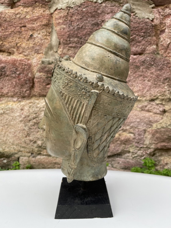 Image 1 of testa di Buddha
