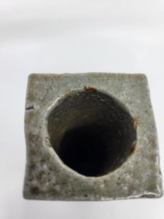 Image 1 of Vase Soliflore aus Steingut von Jean Claude Monange, Frankreich, 1970