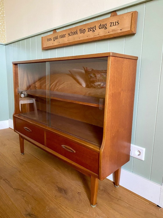 Image 1 of Vintage display cabinet, bookcase Jentique