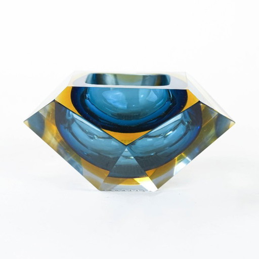 Bol en verre de Murano, design italien, années 1960, fabriqué en Italie