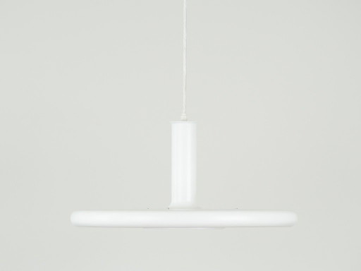 Lámpara colgante danesa vintage Optima de Hans Due, Fog Og Morup, 1973 – Fog & Mørup, hanglampen, Aluminium (photo 2 of 12)