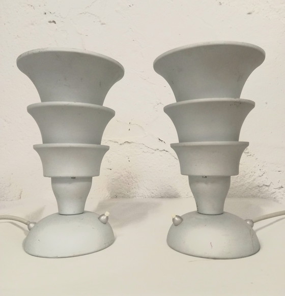 Image 1 of Pair of Hollywood Collection Tronconi Lamps