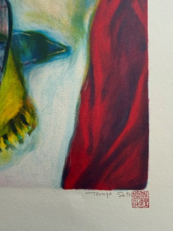 Image 1 of Litografia “Qualcuno lassù” di Teruyo Sato