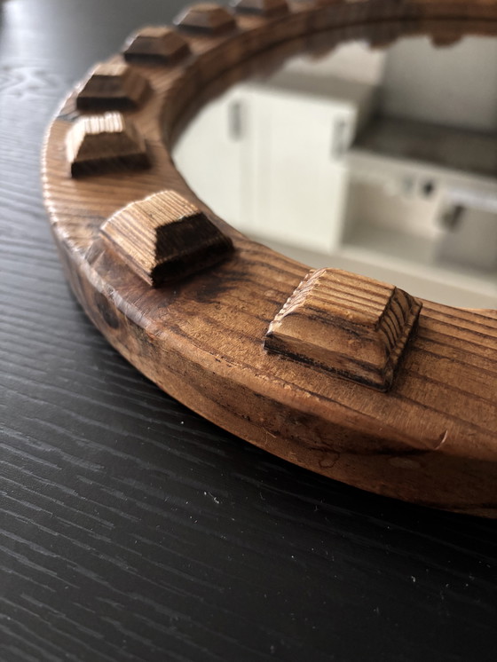 Image 1 of Brutalist handmade mirror 50x40cm 