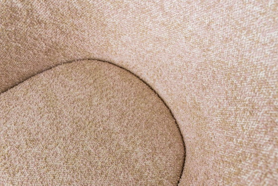Image 1 of Roze vintage schelpfauteuils van LFM, Polen, jaren 70, set van 2