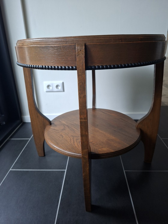 Tavolino da caffè Scuola di Amsterdam, Art Déco 1910-1920 – Tavolini da caffè, Wood (photo 4 of 8)