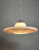 Lámpara colgante UFO Cirrus XL de cristal opalino de Peill & Putzler