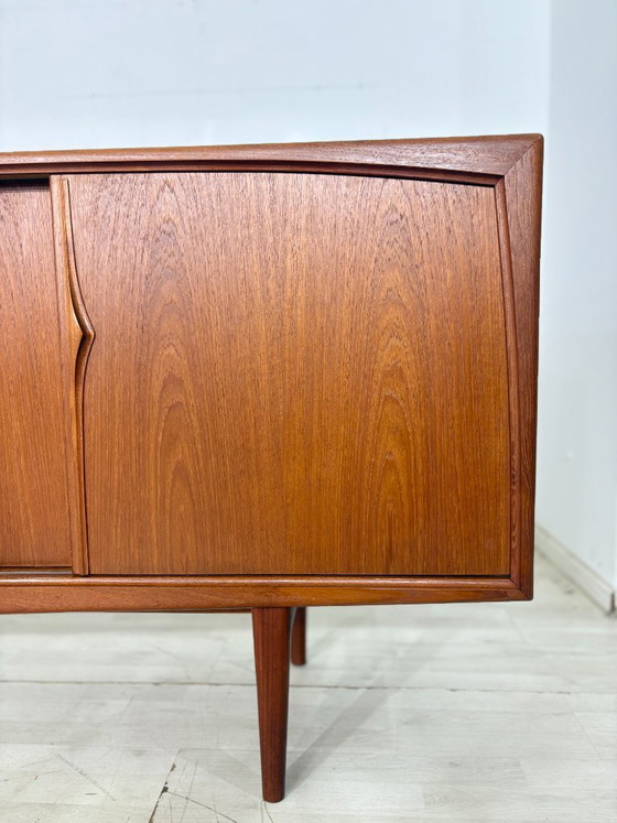 Image 1 of Prachtig teakhouten dressoir uit het midden van de eeuw van Heinrich Riestenpatt – RT Möbel model RT272