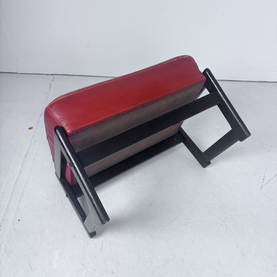 Image 1 of Pouf in pelle Sven Elkekaer anni '80