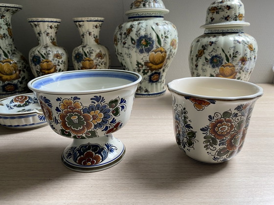 Grote verzameling Delfts aardewerk, delfts blauw, Decoratie, Keramiek, Blauw (foto 5 van 15)