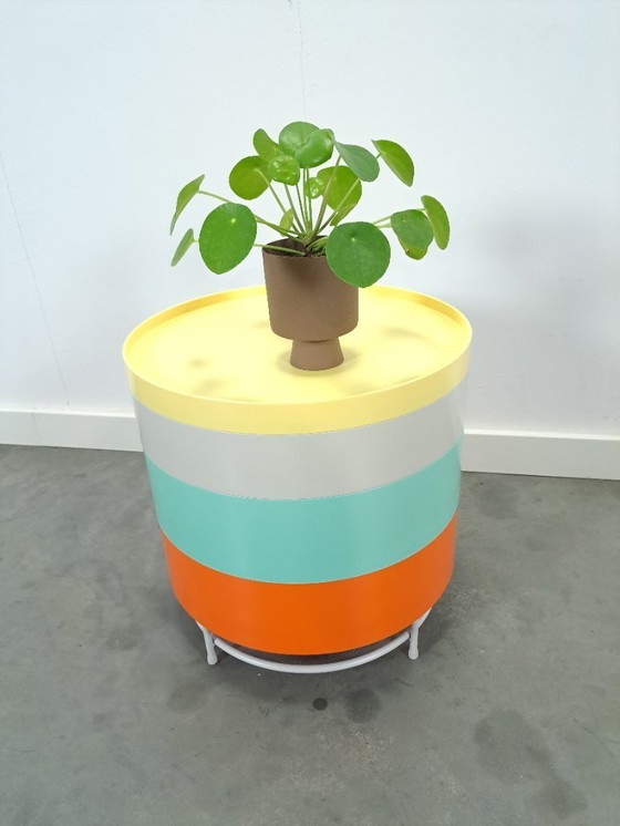 Image 1 of Ikea PS 2014 colored plastic storage table Richardson