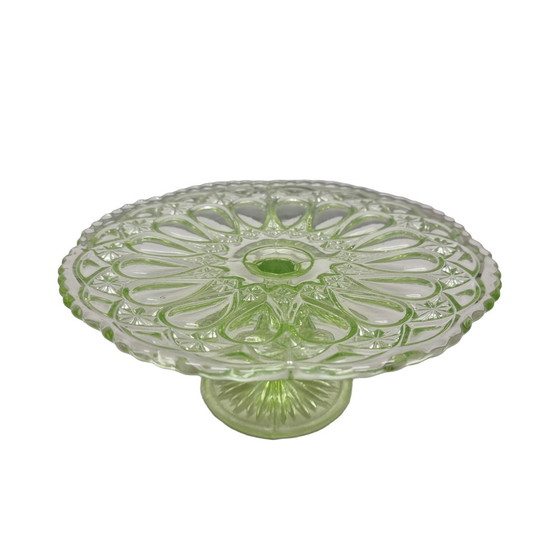 Image 1 of Alzata per torta vintage in uranio