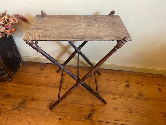 Tavolino Pieghevole Rovere Francese – Tavolini, Wood (photo 15 of 15)