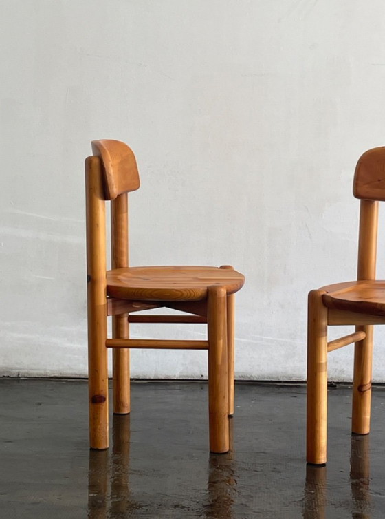 Image 1 of Satz von 6 Stühlen aus massivem Kiefernholz