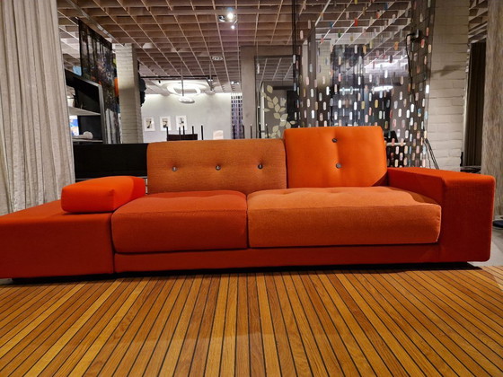 Image 1 of Vitra Poldersofa Tierra Rojo