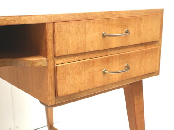 Image 1 of Scrivania vintage di WK Möbel con gambe sottili degli anni '70