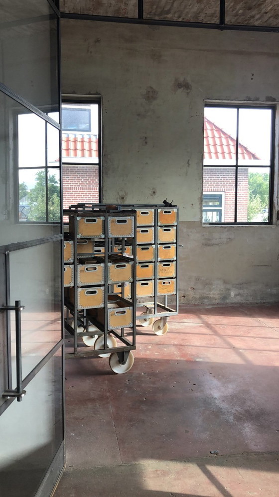 Precioso archivador Van Kluwer – Archivadores, Wood, Iron (photo 4 of 6)