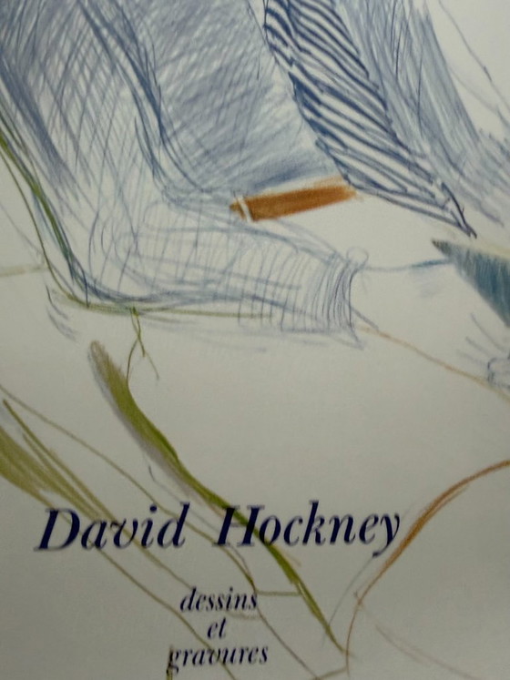 David Hockney (1937-2026), Dessins Et Gravures, 1975, Ausstellungsplakat – Posters, Paper (photo 6 of 9)
