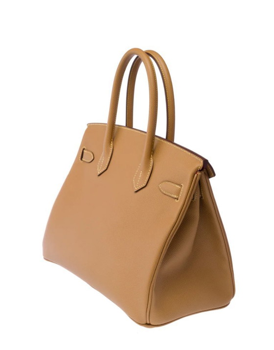 Image 1 of Borsa HERMES Birkin 30 in cuoio Beige - 103367 
